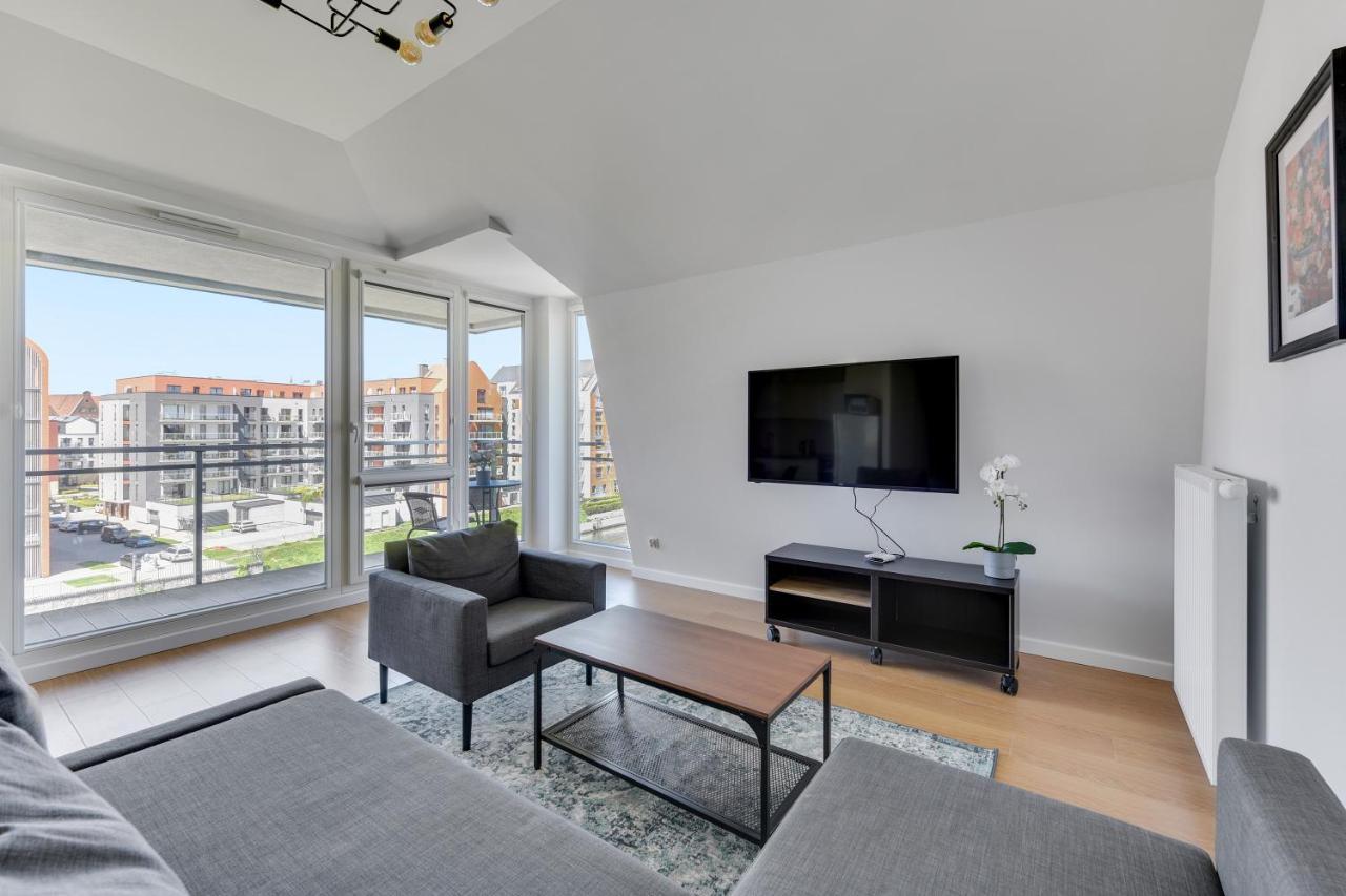 Grano Flats Gdansk - Riverfront Apartment Exteriér fotografie